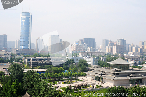 Image of Downtown of Xian China