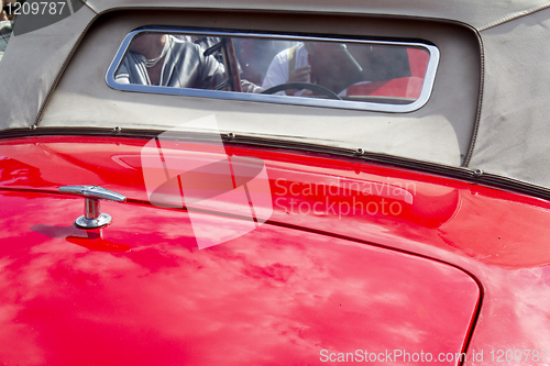 Image of  Close up of classic car body