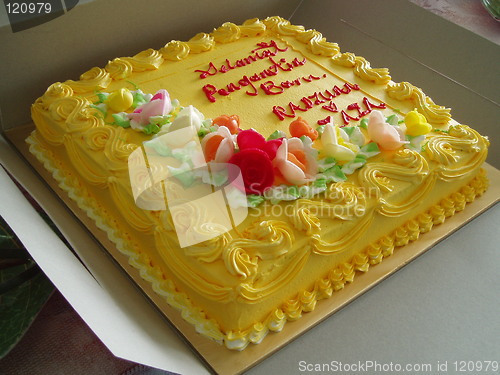 Image of decorated cake