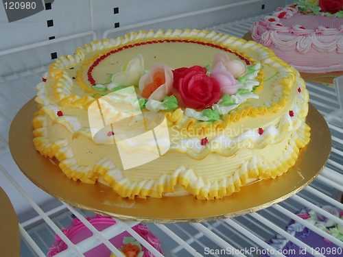 Image of decorated cake