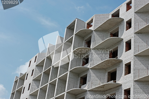 Image of Building during construction