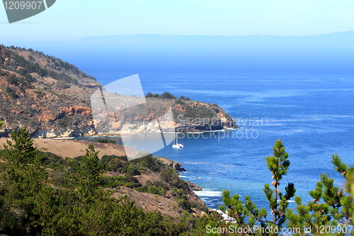 Image of Bay Sailboat