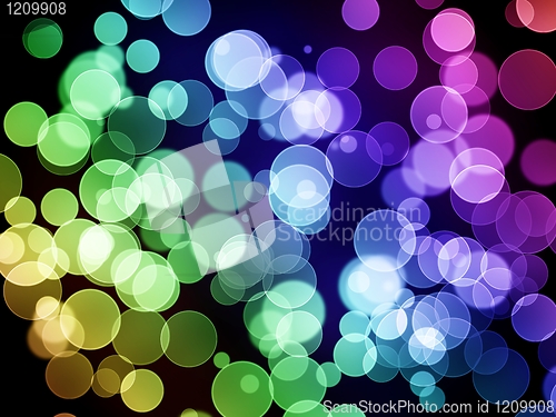Image of bokeh background