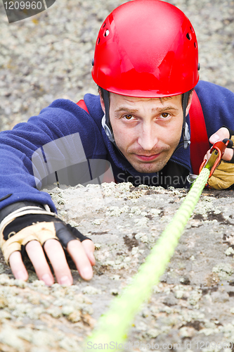 Image of climber with rope