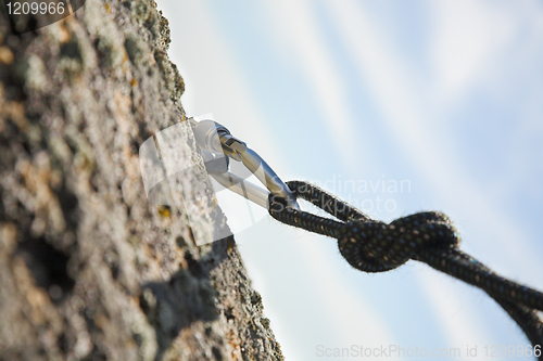 Image of climbing iron