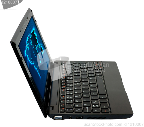 Image of Notebook With Clipping Path