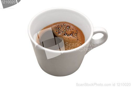 Image of fresh cup of coffee