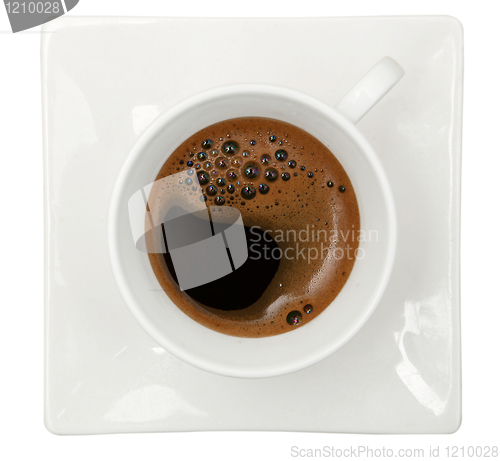 Image of fresh cup of coffee