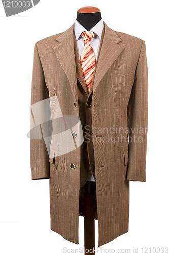 Image of elegant suit, business fashion