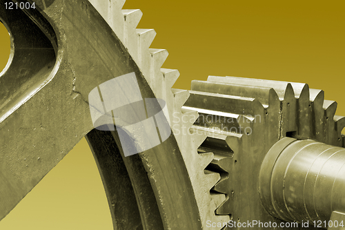 Image of Old large gears