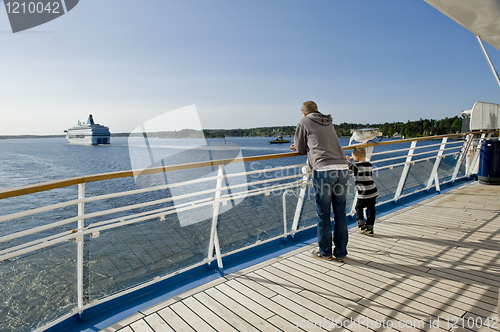 Image of Onboard cruise ship