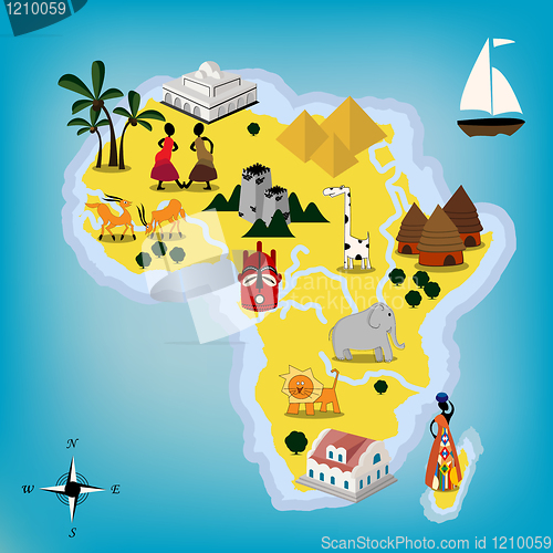 Image of Africa map