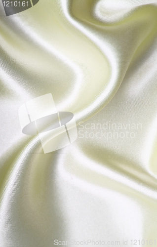 Image of Smooth elegant golden silk as background