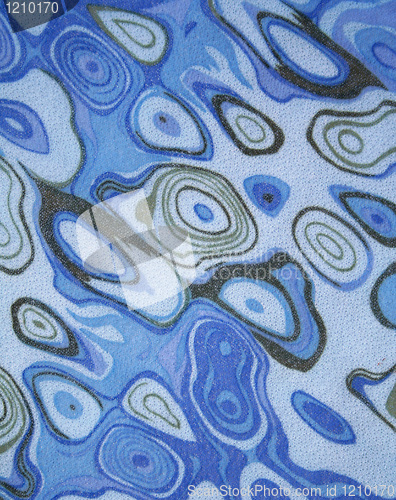 Image of Colorful fabric with pattern as background