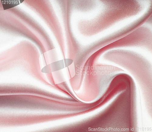 Image of Smooth elegant pink silk as background