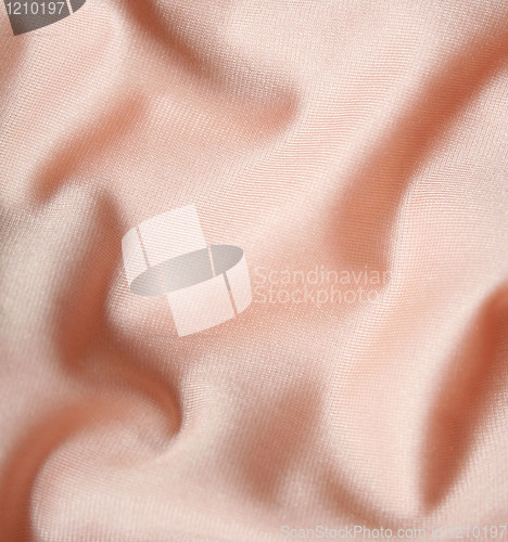 Image of Smooth elegant pink silk as background