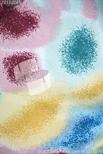 Image of Colorful  silk with pattern as background
