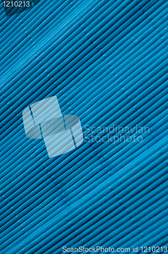 Image of Blue bamboo Mat background