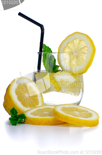 Image of Glass of fresh cool drink