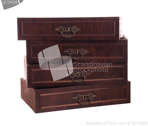 Image of Antique drawers