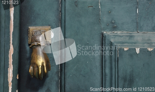 Image of Antique door handle