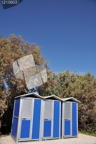 Image of Portable toilets