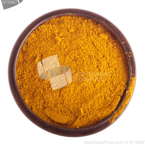 Image of Curry powder on bowl