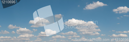 Image of Blue sky panorama
