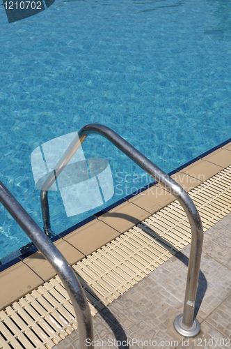 Image of Swimming pool ladder