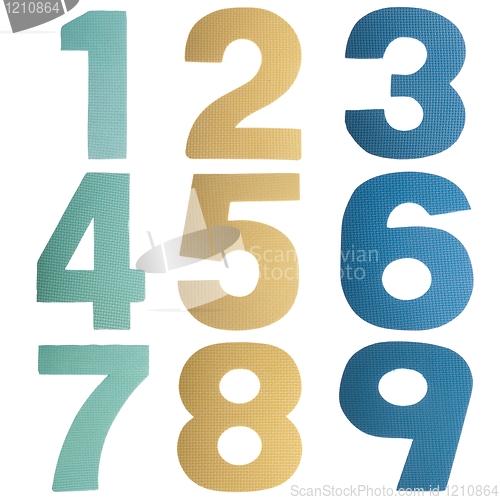 Image of Coloful numbers