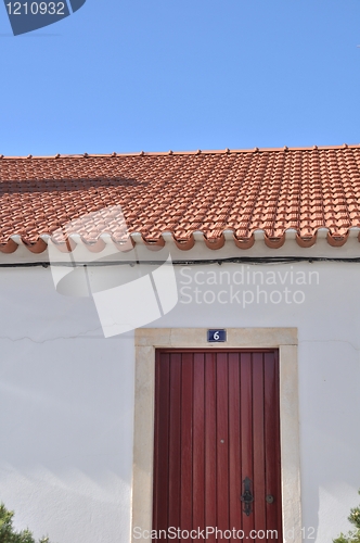 Image of Portuguese house door