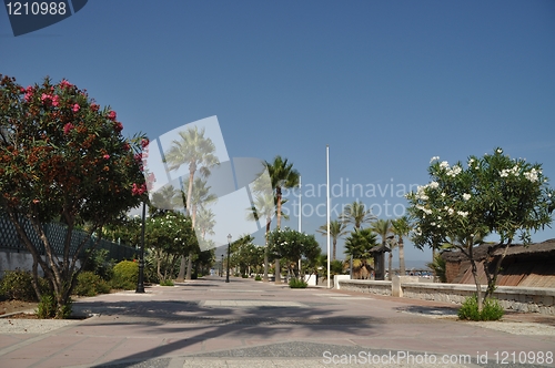 Image of Beach sidewalk