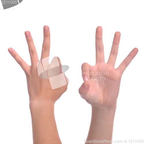 Image of Hand sign OK