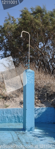 Image of Outdoor beach shower