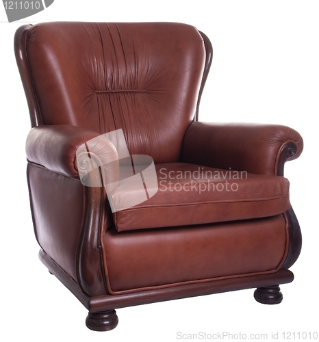 Image of Leather armchair