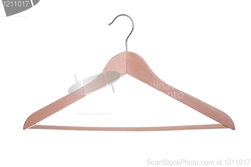 Image of Wooden clothes hanger