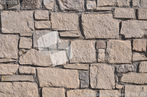 Image of Stone wall background