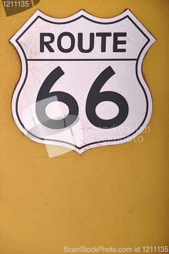 Image of Route 66 sign