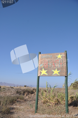 Image of Beach sign