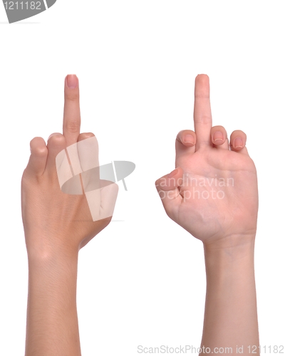 Image of Middle finger