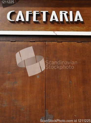 Image of Coffee house sign