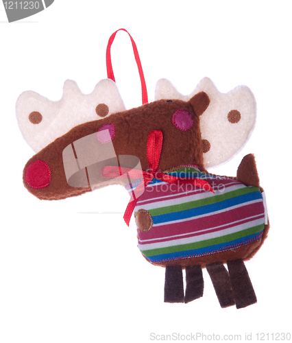 Image of Christmas reindeer decoration