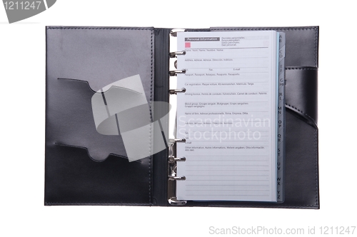 Image of Personal agenda