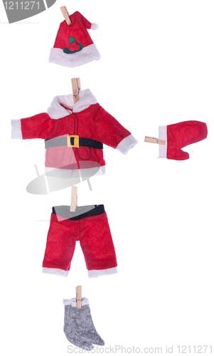 Image of Santa Claus clothes