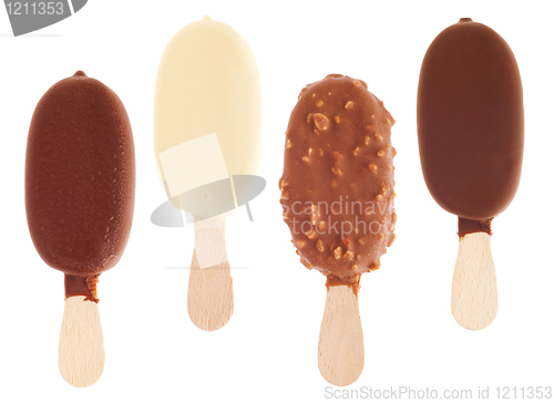 Image of Chocolate ice creams