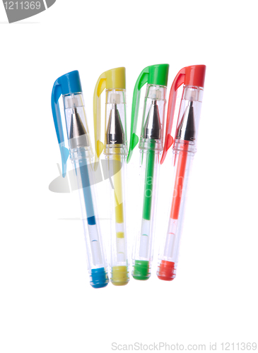 Image of Colorful pens