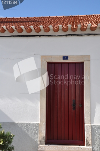 Image of Portuguese house door