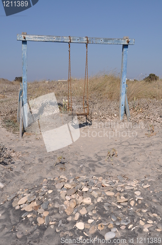 Image of Beach swing