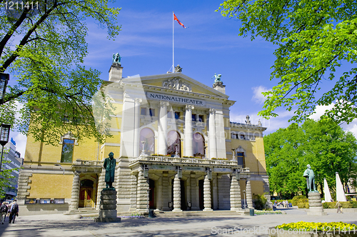 Image of Oslo national theatre