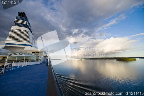 Image of Onboard cruise ship